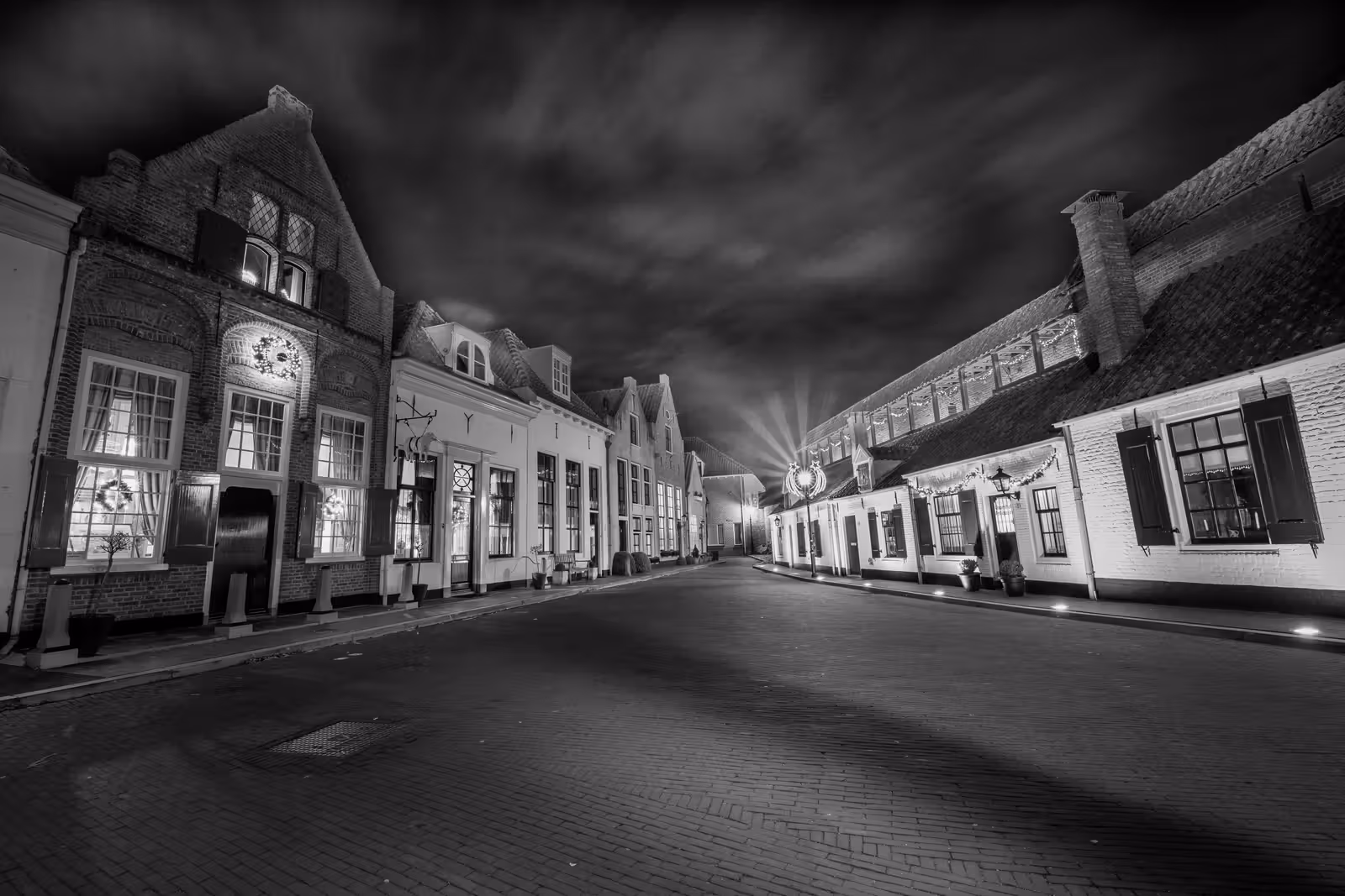 Stille historische straat
